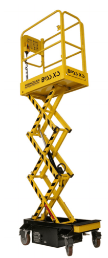 YOUNGMAN BOSS X3 – 4.5M PUSH AROUND SCISSOR LIFT