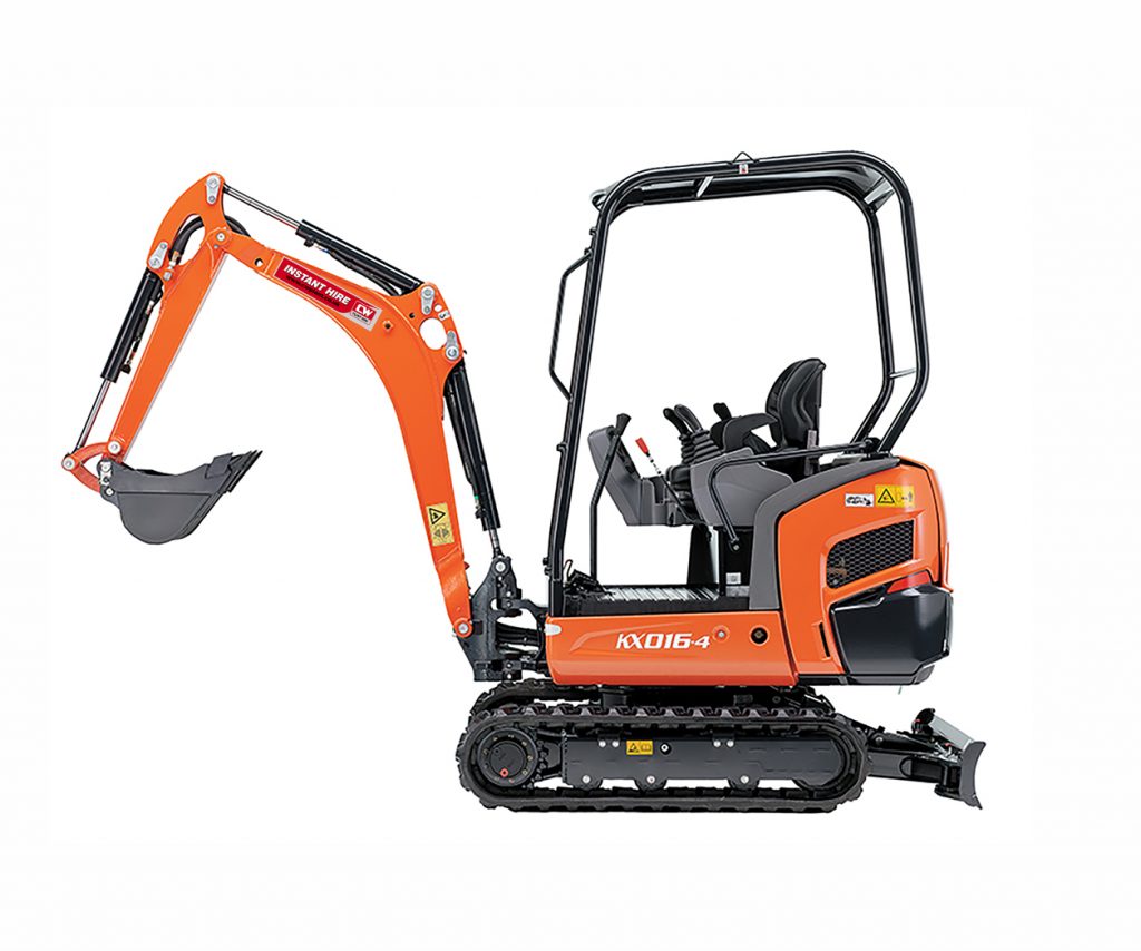 1.5T Kubota KX016-4 Mini Excavator