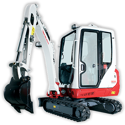1.6T Takeuchi TB216 Mini Excavator